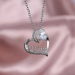 Mom Silver Pendant Necklaces