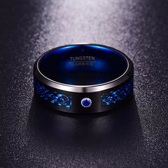 Men's Tungsten Wedding Band Different Colors