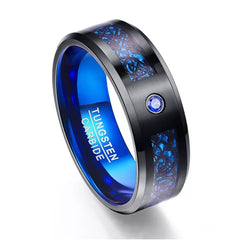 Men's Tungsten Wedding Band Different Colors