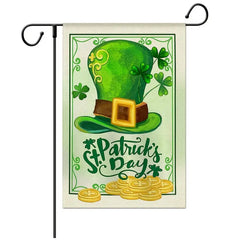 1pc St. Patrick's Day Garden Flag (without metal pole & options avail)