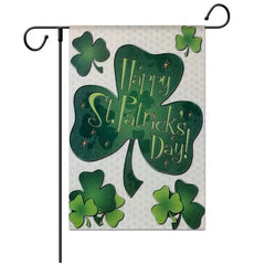 1pc St. Patrick's Day Garden Flag (without metal pole & options avail)