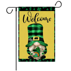 1pc St. Patrick's Day Garden Flag (without metal pole & options avail)