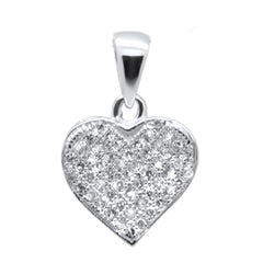 SPECIAL! .16ct 14K Gold Diamond Heart Pendant