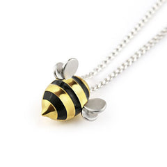 Creative Lovely Bee Pendant Necklace For Women