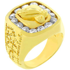 Praying Hands Fashion Ring