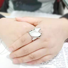 3798 - High polished (no plating) Stainless Steel Ring with NoStone in No Stone