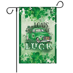 1pc St. Patrick's Day Garden Flag (without metal pole & options avail)