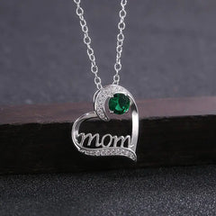 Mom Silver Pendant Necklaces