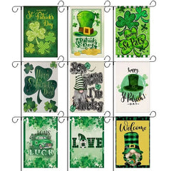 1pc St. Patrick's Day Garden Flag (without metal pole & options avail)